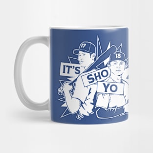 Shohei Ohtani & Yoshinobu Yamamoto It's Sho-Yo Time Mug